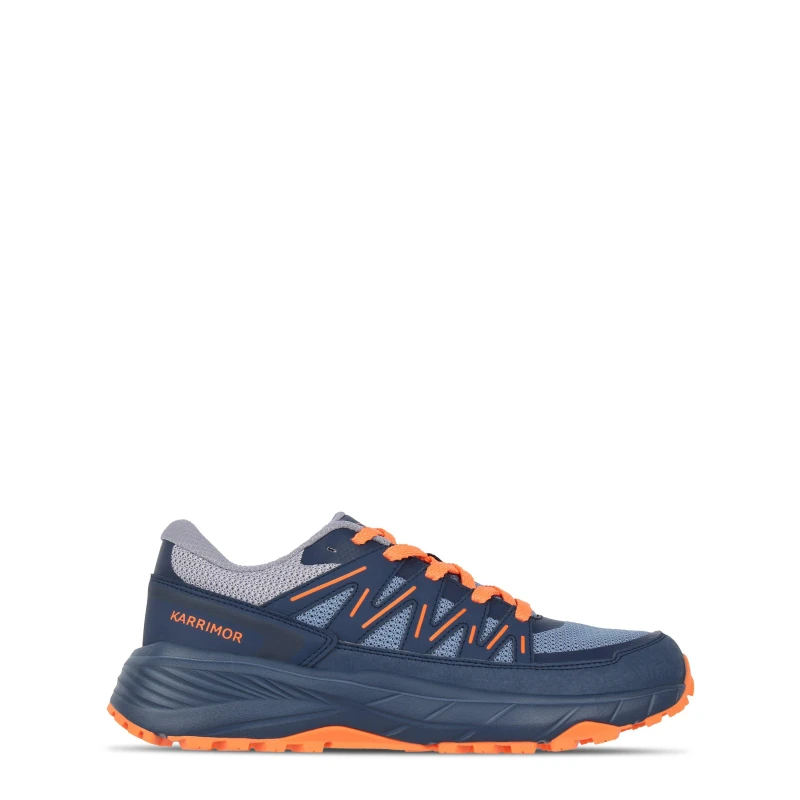 Image of Karrimor Caracal Trail Trainers Mens Runners 7 (41) Blue 12271422270