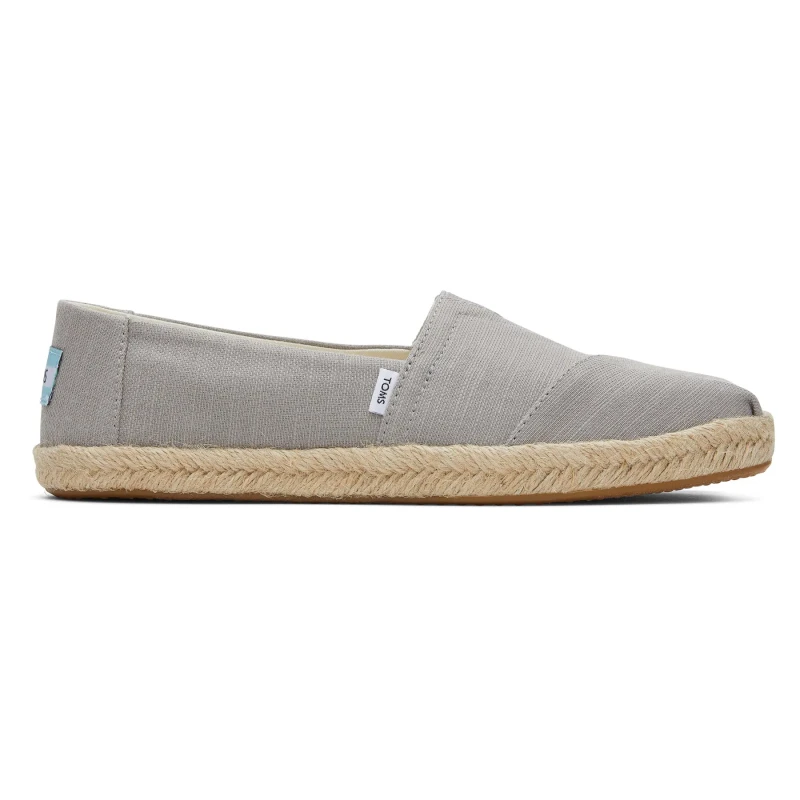 Image of Toms Alpargata Rope Espadrille - Grey Grey 3