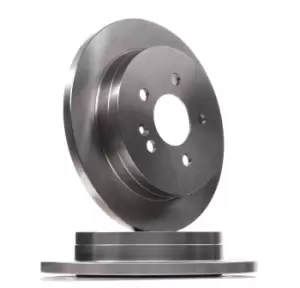 Image of RIDEX Brake disc 82B0455 Brake rotor,Brake discs MERCEDES-BENZ,M-Klasse (W163)