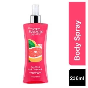 Image of Body Fantasies Sparkling Pink Grapefruit Body Spray 236ml