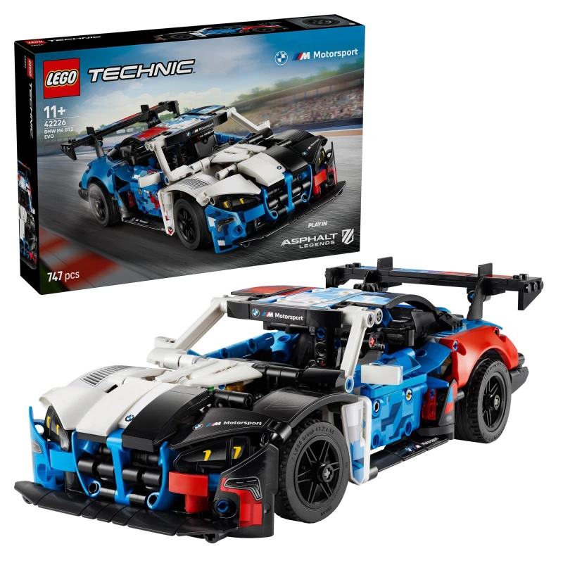 Image of LEGO Technic BMW M4 GT3 EVO Race Car Toy Model Kit 42226 Lego One Size Multi 70661999000