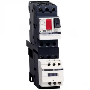 Image of Schneider GV2ME08 3 Pole 4A 690Vac Thermal Magnetic Circuit Breaker