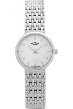 Image of Ladies Rotary Silver Watch LB20900/41