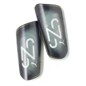 Image of Puma Neymar Light Strip Shin Pads - Black