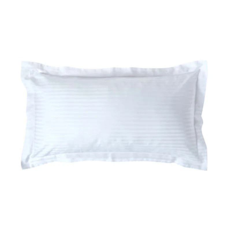 Image of Homescapes Egyptian Cotton Ultrasoft King Size Oxford Pillowcase 330 TC White