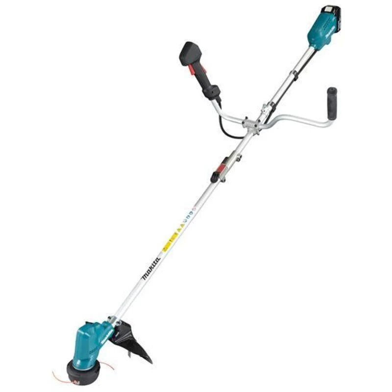 Image of Makita DUR191U 18v LXT Cordless Brushless Brush Cutter 300mm DUR191URT8 Batteries: 1 x 5ah Li-ion