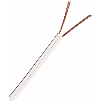 Image of 801.330UK 100m White / Black 13/0.18 Loudspeaker Cable - Mercury