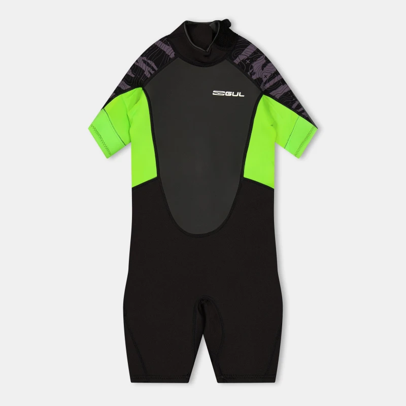 Image of Gul Unisex Kids Wetsuit Shorties Grey unisex 7-8 (S)
