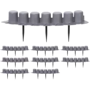 Image of Lawn Edge Bed Frame Set Grey