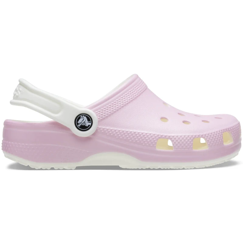 Image of Crocs Phosphorescent baby clogs Crocs Rose Unisex 24/25