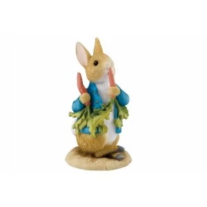Image of Beatrix Potter Peter Rabbit Peter Ate Some Radishes Miniature Figure
