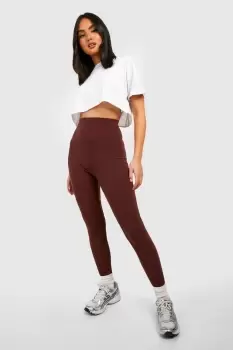 Image of Soft Rib Knit Basic Leggings