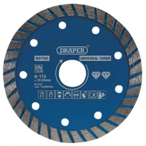 Image of Draper Turbo Diamond Blade, 115mm