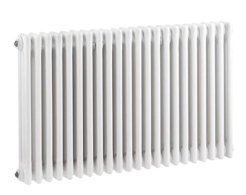 Image of Balterley Triple Column Traditional Radiator 600 x 999mm - High Gloss White White Unisex