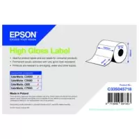 Image of Epson C33S045718 Original White Gloss Labels 102mm x 76mm (1570 Labels)