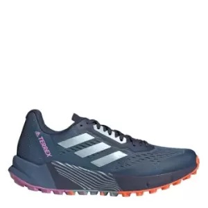Image of adidas Terrex Agravic Flow 2 Trail Running Shoes Womens - Wonder Steel / Magic Grey Met