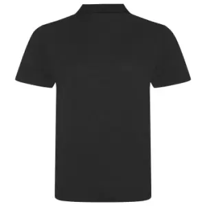 Image of AWDis Mens Tri-Blend Polo Shirt (M) (Heather Charcoal)