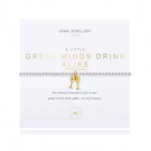 Image of A little Great Minds Drink Alike Bracelet 4679