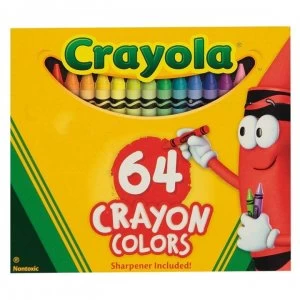 Image of Crayola 64 Crayons - 64Pk