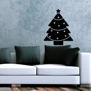 Image of KBSNOEL-14 Black Decorative Wall Sticker