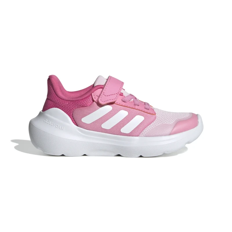 Image of adidas pale pink tensaur run 3.0 Girls Junior trainers Pale Pink UK 2 (EU 34)