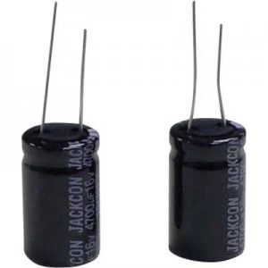 Image of Subminiature electrolytic capacitor Radial lead 5mm 100 50 V 20 x H 8.5mm x 12.5mm