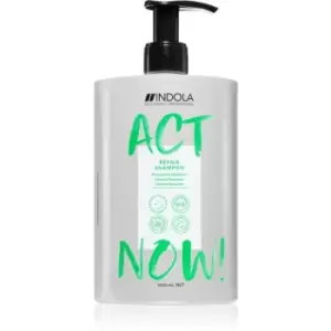 Image of Indola Act Now! Repair Cleansing and Nourishing Shampoo for Hair 1000 ml