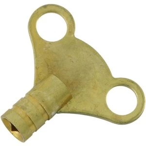Image of Wickes Brass Clock Type Radiator Key