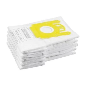 Image of Karcher VC Fleece Vacuum Bags Pack of 5