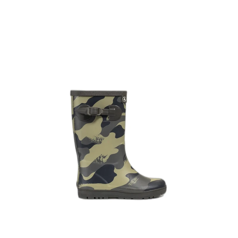 Image of Aigle Baby rain boots Aigle Woody-pop Pt 2 Vert Unisex 19