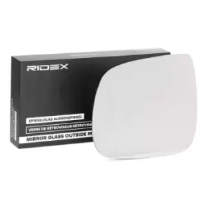 Image of RIDEX Wing Mirror Glass AUDI 1914M0247 8R0857535B,8R0857535E