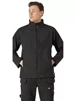 Image of Dickies Softshell Jacket - Black, Size XL, Men