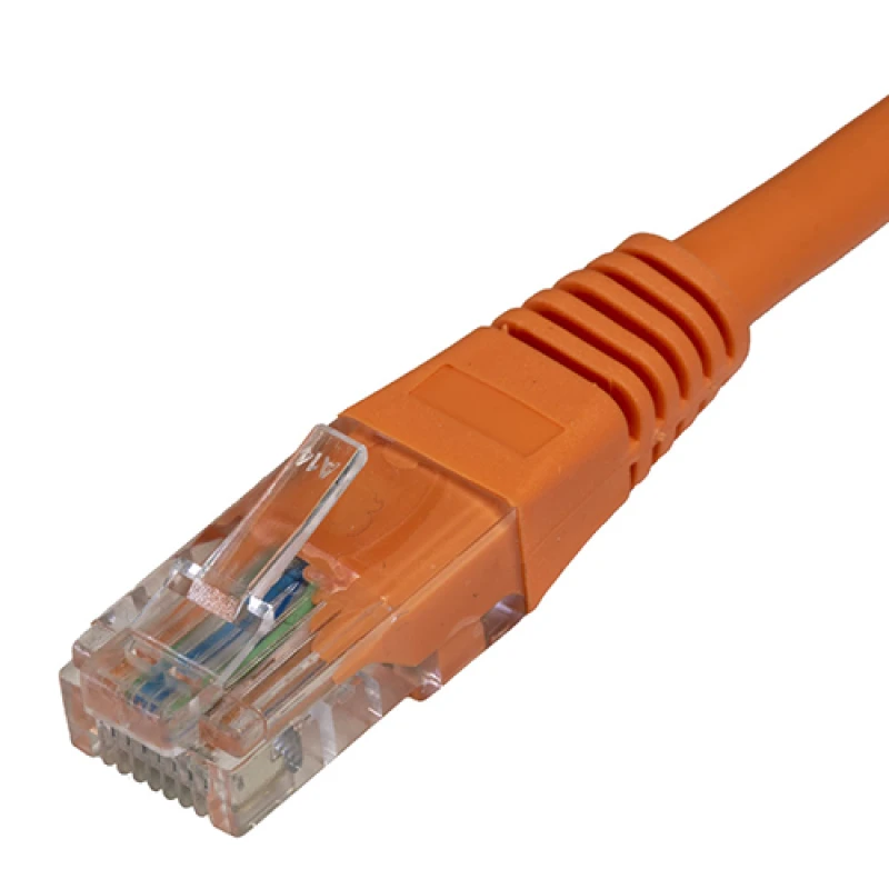 Image of Cablenet CNL 100PK 0.5M C5e Or UTP PVC 24AWG FMB networking cable