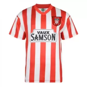 Image of Score Draw Sunderland 1997 Retro Football Shirt