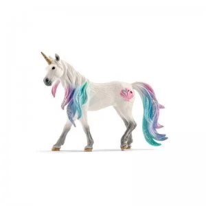 Image of Schleich Bayala Sea Unicorn Mare Toy Figure