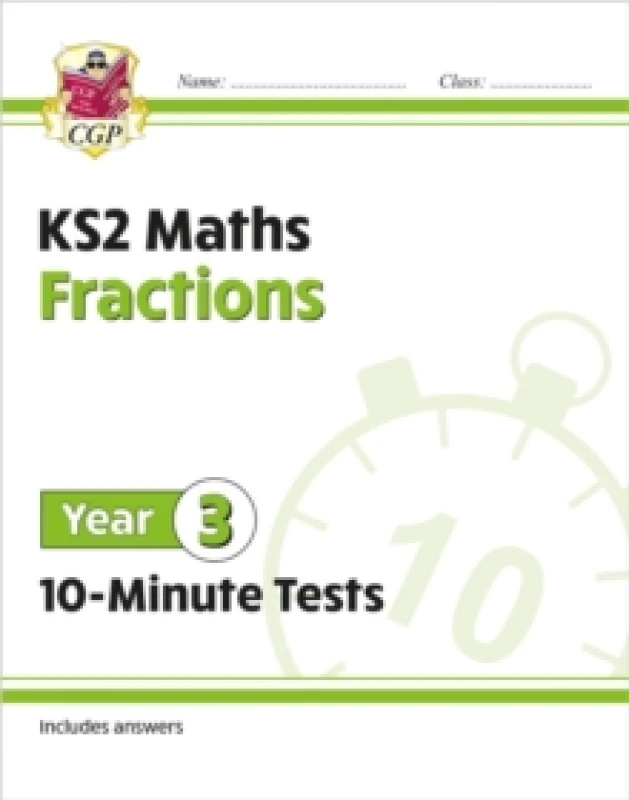 Image of KS2 Year 3 Maths 10-Minute Tests: Fractions Paperback / softback