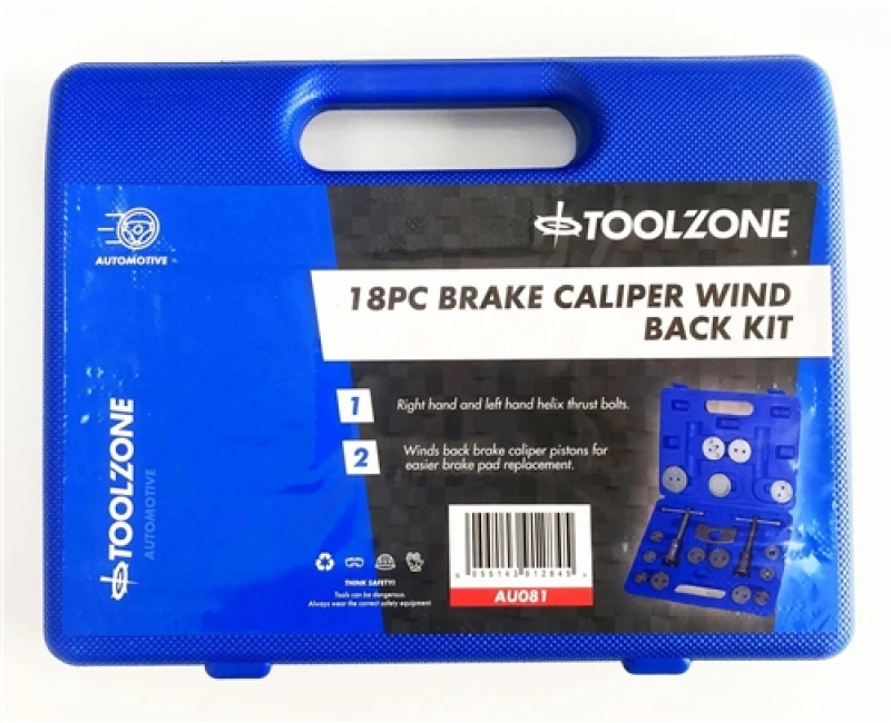 Image of Toolzone 18 Piece Brake Caliper Wind Back Tool KDPAU081