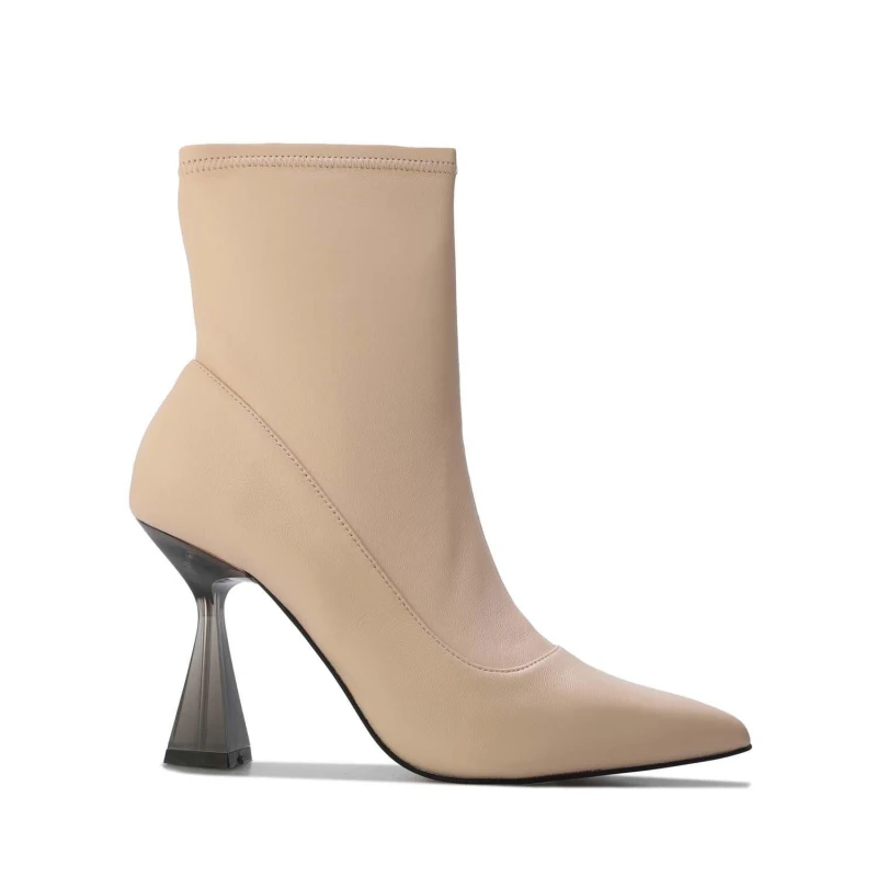 Image of Ted Baker Liya Leather Ankle Boots - Beige Beige 5