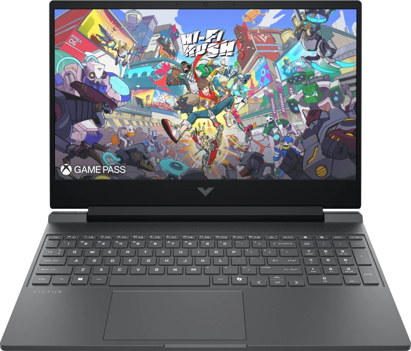 Image of HP Victus 15.6" Laptop - NVIDIA GeForce RTX 5050, AMD Ryzen 5, 1TB SSD, 16GB RAM - Black