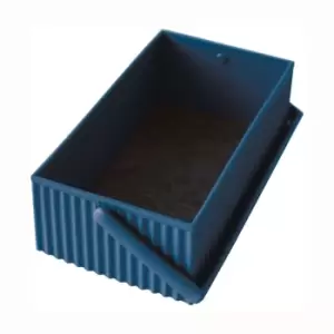 Image of Omnioffre Stacking Storage Box Small Navy