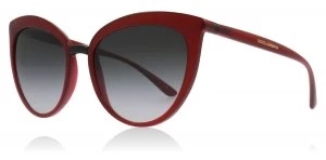 Image of Dolce & Gabbana DG6113 Sunglasses Bordeaux 30918G 55mm