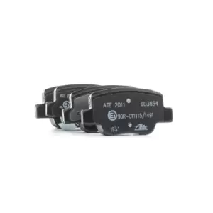 Image of ATE Brake pad set 13.0460-3854.2 Brake pads,Brake pad set, disc brake TOYOTA,Verso (_R2_)
