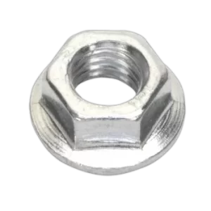 Image of Flange Nut Serrated M5 Zinc DIN 6923 Pack of 100