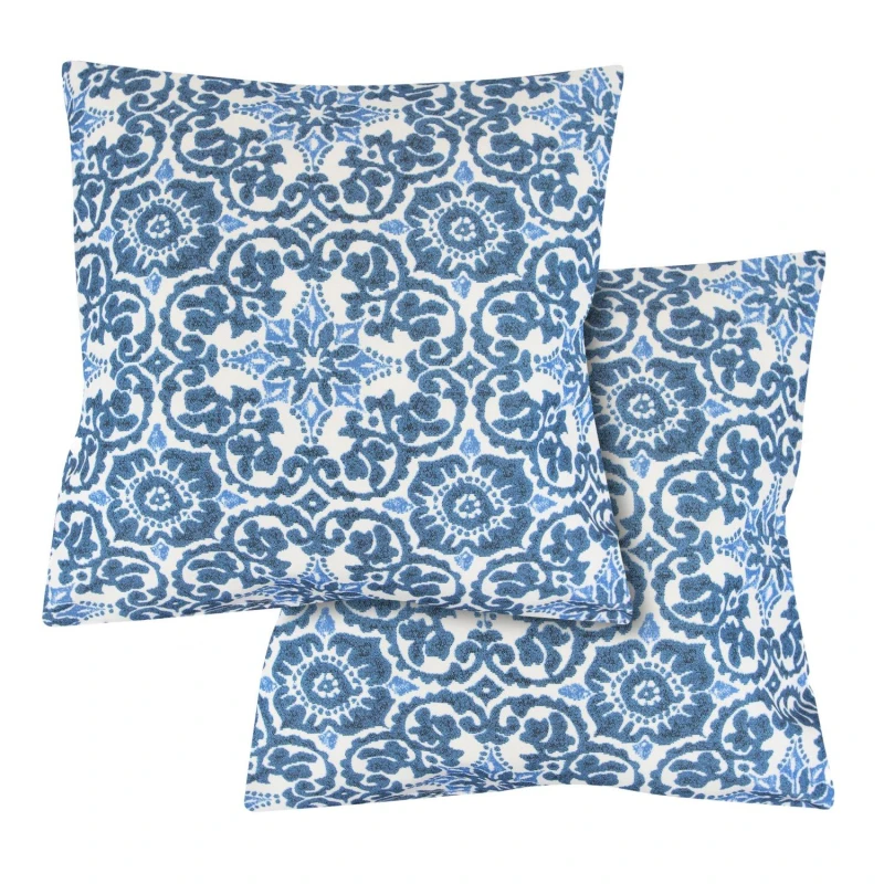 Image of Streetwize Outdoor Kaleidoscope Blue Scatter Cushions Blue One Size