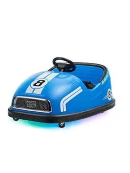 Image of Big Bumper 2 Seater Kids Electric Bumper Car Blue
