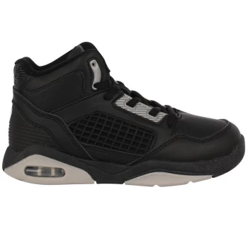 Image of SHAQ Bankshot Childrens Basketball Trainers - Black