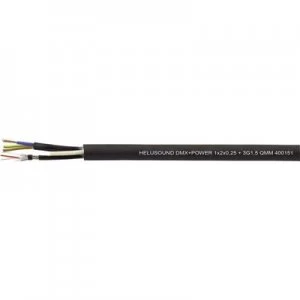 Image of Cable combo 1 x 2 x 0.25mm 3 G 1.50 mm Black Heluk
