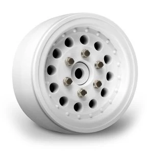 Image of Gmade 1.9 Nr01 Beadlock Wheels (White) (2)