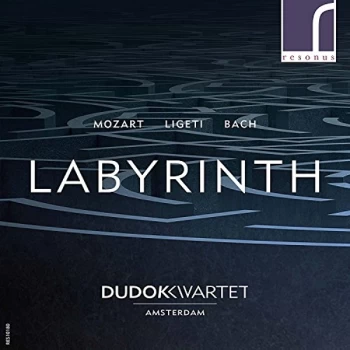 Image of Dudok Kwartet Amsterdam - Mozart/Ligeti/Bach: Labyrinth CD