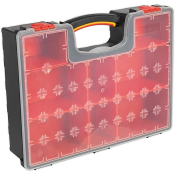 Image of Sealey 8 Compartment Parts Storage Case